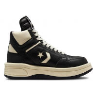 Rick Owens x Converse Turbodrk Black Cloud Cream