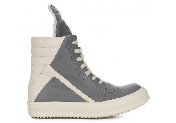 Converse x Rick Owens Lido Jumbo Laced Geobasket High Grey Milk