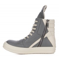 Converse x Rick Owens Lido Jumbo Laced Geobasket High Grey Milk