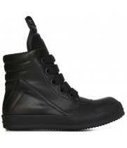 Converse x Rick Owens Lido Jumbo Laced Geobasket High Total Black
