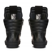 Converse x Rick Owens Lido Jumbo Laced Geobasket High Total Black