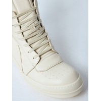 Converse x Rick Owens Lido Jumbo Laced Geobasket High Total Milk