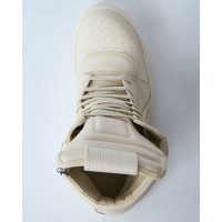 Converse x Rick Owens Lido Jumbo Laced Geobasket High Total Milk