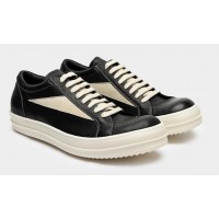 Rick Owens x Vans Lido Vintage Low Leather Black Milk