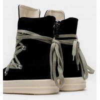 Rick Owens DRKSHDW Megalace Black White