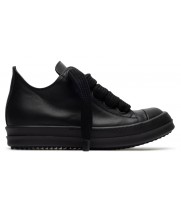 Rick Owens Jumbo Laced Low All Black