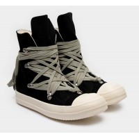Rick Owens DRKSHDW Megalace Black White