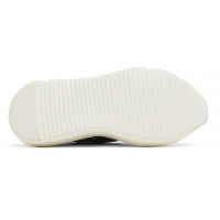 Rick Owens Jumbo Porterville DRKSHDW Laced Abstract Pearl Black