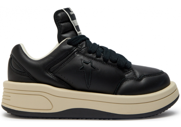 Rick Owens x Converse Turbowpn Drkshdw Black Cloud Cream