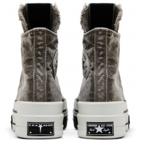 Rick Owens x Converse DRKSHDW DBL DRKSTAR Chuck 70 High Washed Concrete Brown