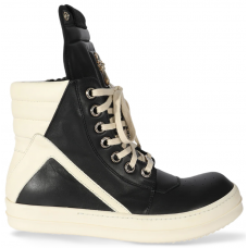 Rick Owens Geobasket x Chrome Hearts High Black