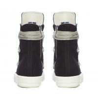 Rick Owens Hexagram High Black White