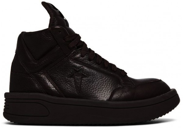 Rick Owens x Converse DRKSHDW TURBOWPN Mid Black