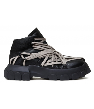 Rick Owens Megalace Tractor Tecuatl Black
