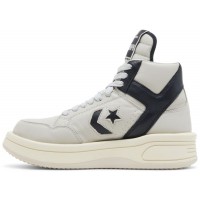 Rick Owens x Converse DRKSHDW TURBOWPN Mid Oyster Black